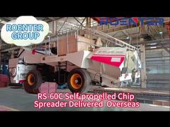 RS‑60C स्व-चालित चिपस्प्रेडर विदेशों में वितरित किया गया